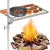 Portable Swivel Campfire Grill Grate Lightweight Stainless Steel Grill Grate Over Fire Pit With Carrying Bag For Outdoor Camping BBQ -Cheap Grill Store 61q48LXUFTL. AC SL1500