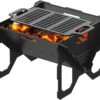 20 Inch Wood Fire Pit Outdoor Portable Firepit With BBQ Tray Detachable Camping Steel Fire Pits For Backyard, Patio, Picnic, Bonfire, Garden -Cheap Grill Store 61rjh2KaynL. AC SL1500