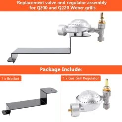 80476 Gas Grill Valve Regulator For Weber Q200 And Q220 Series Gas Grills, For Weber 394001, 396000, 396001, 396002, 566001, 566002 Gas Grills -Cheap Grill Store 61s9HeCmj0L. AC SL1500