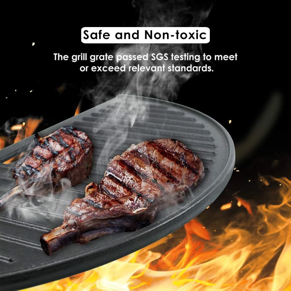 Ceramic Kamado Grill Griddle Fits For Outdoor Gourmet FSOGBG2106 Egg Grill 9 Ceramic Kamado Grill Griddle Fits For Outdoor Gourmet FSOGBG2106 Egg Grill - Image 7