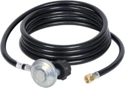 12 Feet Hose Regulator Kit - QCC1/Type 1 Propane Tank Conversion Kit
