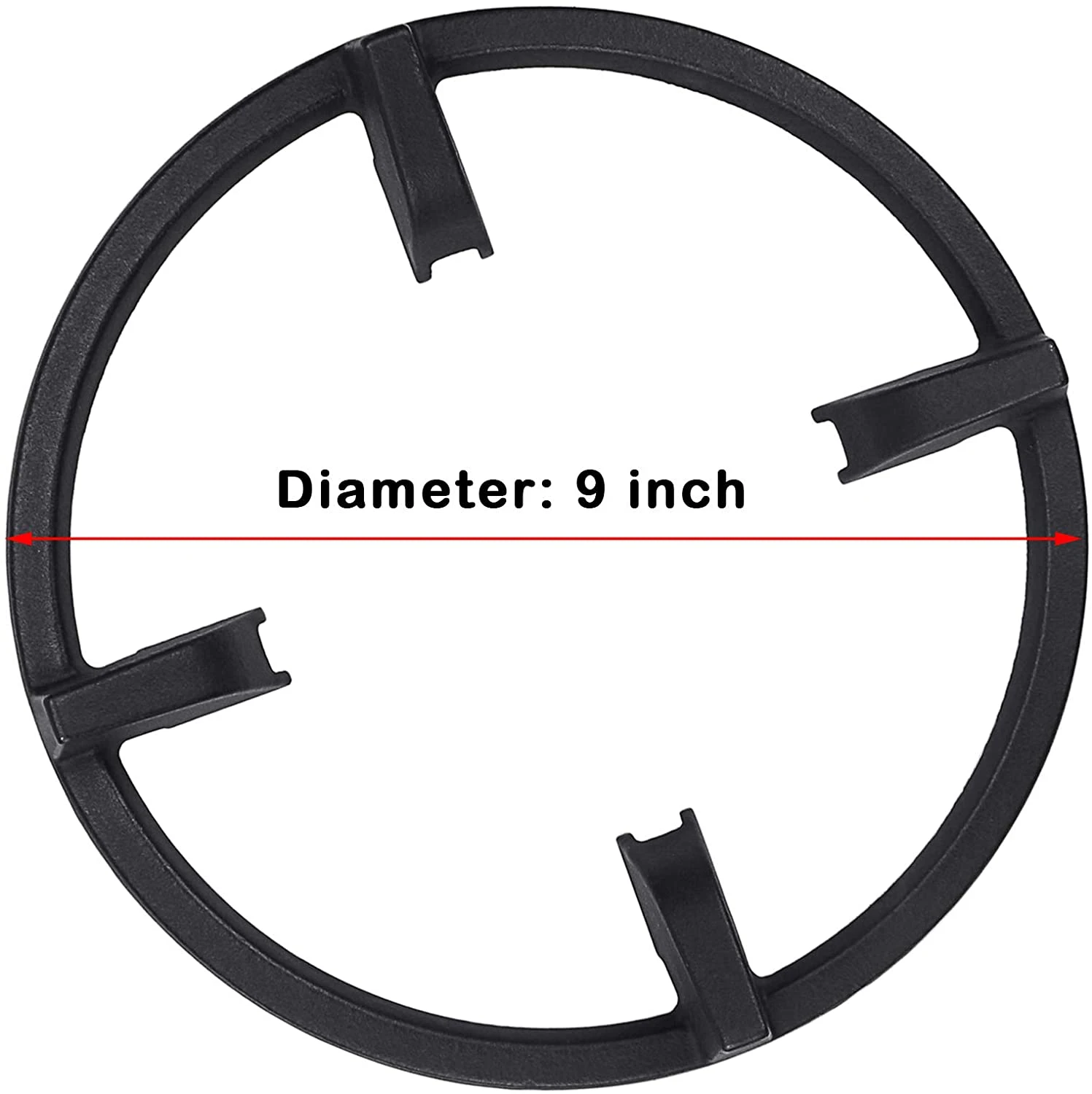 Universal Wok Ring Gas Stove Burner Grate For Whirpool WFG505M0BW WFG320M0BB WFG320M0BW Etc 4 Universal Wok Ring Gas Stove Burner Grate For Whirpool WFG505M0BW WFG320M0BB WFG320M0BW Etc - Image 2