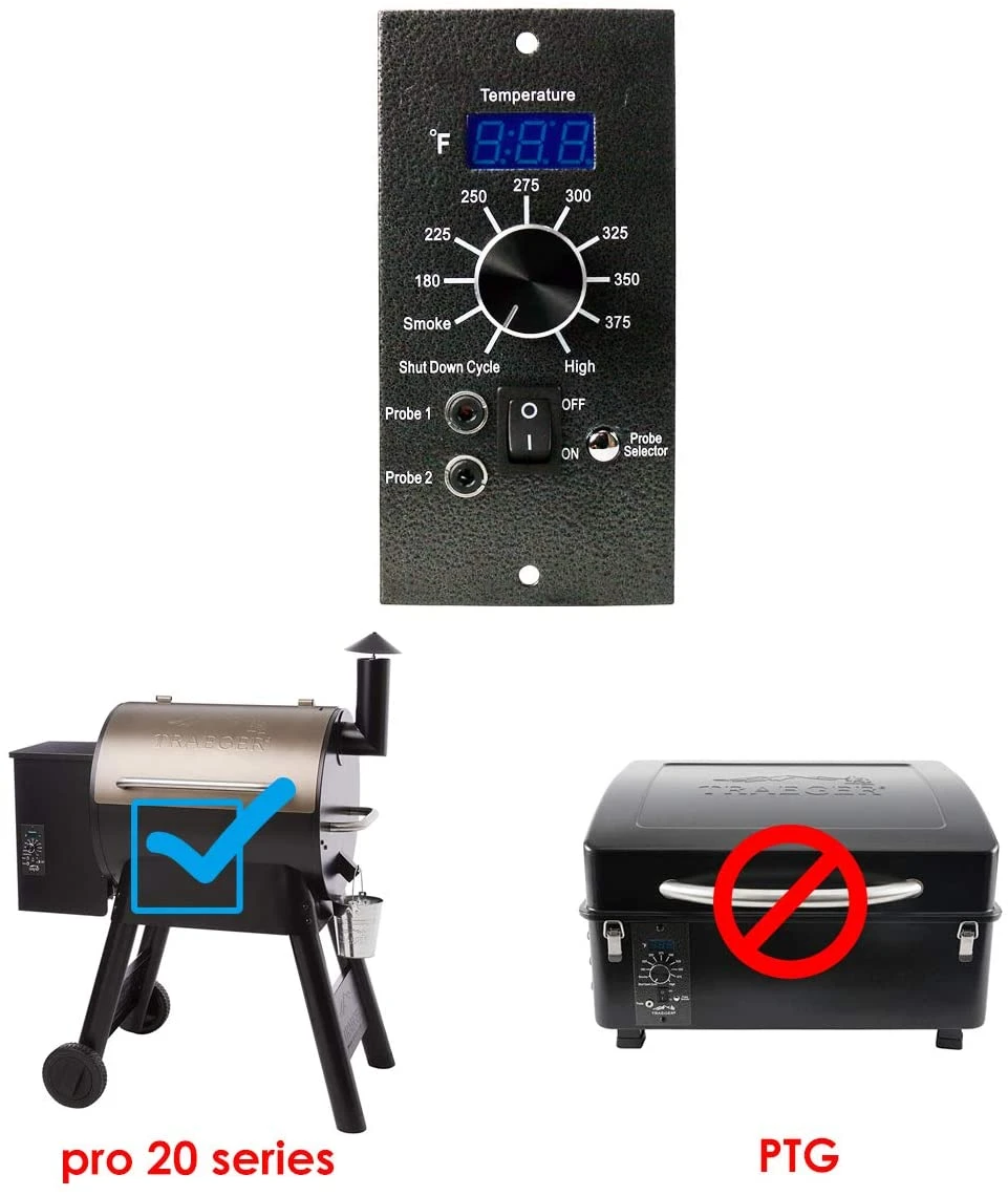 Digital Pro Thermostat Temperature Controller Upgrade Kit For Traeger Pro Series 34 TFB88PUB Pellet Grill, BAC365 9 Digital Pro Thermostat Temperature Controller Upgrade Kit For Traeger Pro Series 34 TFB88PUB Pellet Grill, BAC365 - Image 7