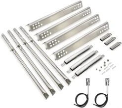 Repair Parts Kit For Char-Broil 463376117, 463377117 4 Burner Performance Gas Grills, BBQ Replacement Parts Set