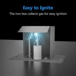 30'' X 10'' Stainless Steel Drop-in Insert Gas Fire Pit H-Shaped Burner Pan With Spark Ignition Hose Kit For Fire Pits And Fireplaces -Cheap Grill Store 61wDT5wUQAL. AC SL1500