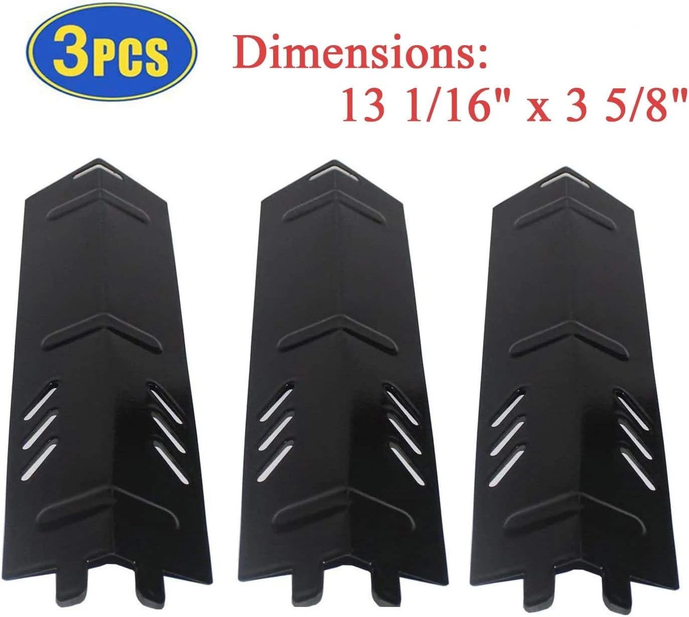 Grill Repair Kit Fits Backyard Grill GBC1429WB, GBC1329W, GBC1503W, GBC1703, GBC1403W, GBC1303W Gas Grills, Heat Plates + Burner Tubes Set 5 Grill Repair Kit Fits Backyard Grill GBC1429WB, GBC1329W, GBC1503W, GBC1703, GBC1403W, GBC1303W Gas Grills, Heat Plates + Burner Tubes Set - Image 3