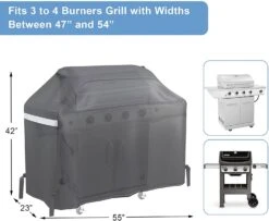 Premium Grill Cover For Char-Broil 4 Burner BBQ Gas Grills 12 Premium Grill Cover For Char-Broil 4 Burner BBQ Gas Grills -Cheap Grill Store 61wwgJ7JGOL. AC SL1500 1