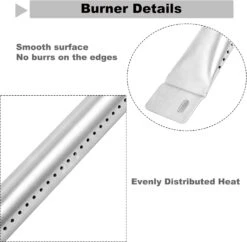 Burner Tube Heat Tent Shield Kit For Stok 4 Burner SGP4333SB, SGP4130N, SGP4033N, SGP4032N Quattro Grills -Cheap Grill Store 61yNaLyh0SL. AC SL1500