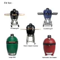 15 FT BBQ Kamado Smokers Grills Gasket Self Stick Fits For Big Green Egg, Kamado Joe, Pit Boss, Louisiana Etc Ceramic Egg Grills -Cheap Grill Store 61yX7p9BBJL. SL1200