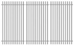 Cooking Grates For Char-Broil 463228622, 463229021, 463229521, 463284022, 463284422 Performance 6 Burner Gas Grills