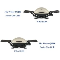 60040 Grill Burner + 7644 Grill Grates + 80346 Catch Pan For Weber Baby Q, Q100, Q120, Q1000, Q1200 Grill Replacement Parts -Cheap Grill Store 6 1b847a59 6577 47f6 9cb6 68d9b30b79ad