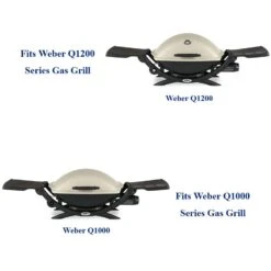 17 1/4'' Grill Burner For Weber Baby Q, Q100, Q120, Q1000, Q1200, SSA 304 Steel 60040 Grill Replacement Parts -Cheap Grill Store 6 5a2d033b 5603 41d9 97a4 22ea775821d6