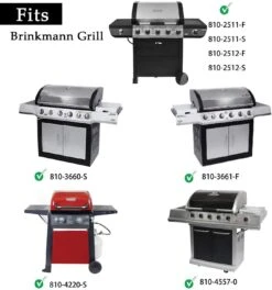 Burners And Igniter Parts Kit For Brinkmann 810-4545-G, 810-2512-F, 810-4535-S, 810-4545-0, 810-4545-F 5 Burner Gas Grills -Cheap Grill Store 6 5f56c1b2 a84b 4d53 abb7 ae8cfeaf81a7