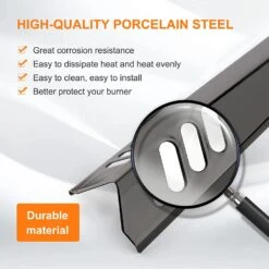 15 Inches Heat Plates Fits Dyna Glo DGF510PBP, DGF510SSP, DGF510PBP-D, DGF510SBP 5 Burner Gas Grills, Heat Shield Tent Replacement Parts -Cheap Grill Store 6 82ffcd4d 6e57 4a17 b35c 5c0b67196b80