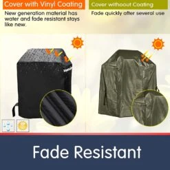 Grill Cover Fits Dyna-Glo And Most 2-3 Burner Small Space Gas Grills Such As Brinkmann, Charbroil, Jenn Air, Nexgrill, KitchenAid, 29"W X 23"D X 45"H -Cheap Grill Store 6 a756face 1da8 42ac 922b 8903851283af