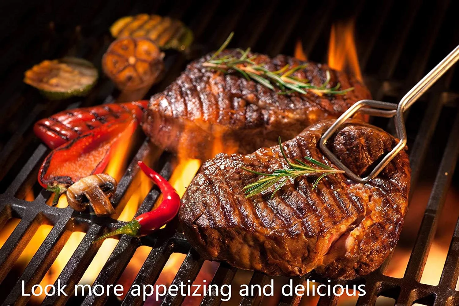 Cooking Grates Fits Char-Griller 1329, 1334, 3725, 4008, 4208 Grill, 19 3/4 X 27 Grate Replacement Parts 8 Cooking Grates Fits Char-Griller 1329, 1334, 3725, 4008, 4208 Grill, 19 3/4 X 27 Grate Replacement Parts - Image 6