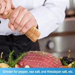 Burger Press Tool, Patty Maker, 12'' Melting Dome Wooden Salt And Pepper Grinder For Griddle Flat Top -Cheap Grill Store 71 TOqeUzKL. AC SL1500