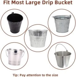 18 Pack Grease Bucket Liners For Traeger, Pit Boss, Oklahoma Joe's, GMG Etc BBQ Grills, Smoker Bucket Accessories -Cheap Grill Store 71 jgIrI0fL. AC SL1500