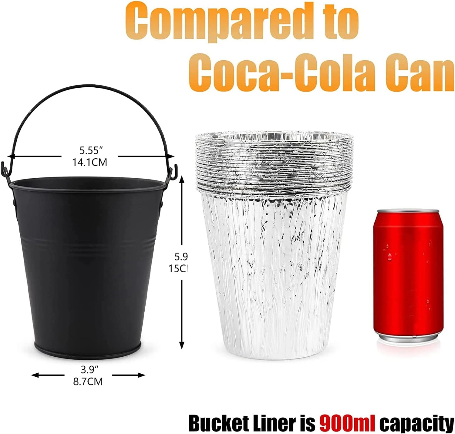 Drip Gease Bucket And 15 Pack Disposable Foil Liners For Most Pit Boss Wood Pellet Smoker Grills 4 Drip Gease Bucket And 15 Pack Disposable Foil Liners For Most Pit Boss Wood Pellet Smoker Grills - Image 2