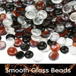 1/2'' Patio Heaters Fire Glass Beads White Black Copper Reflective Tempered Fire Rocks Beads For Fire Pit, Fireplace And Fire Bowl -Cheap Grill Store 710dJ7YHh4L. AC SL1200