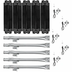 Replacement Parts Kit For Nexgrill 5 Burner 720-0888, 720-0888N, 720-0882 Grills, Burners, Heat Plates And Igniters