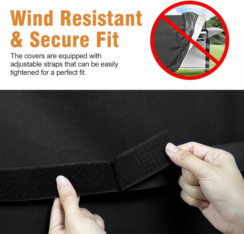 Cover Fits Blackstone 1528 36'' And Tailgater Flat Top Cooking Station And With Shelf Attached, Nexgrill, Camp Chef, Royal Gourmet 9 Cover Fits Blackstone 1528 36'' And Tailgater Flat Top Cooking Station And With Shelf Attached, Nexgrill, Camp Chef, Royal Gourmet - Image 7