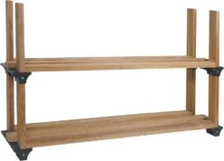 Firewood Rack System Kit Outdoor Firewood Log Storage Rack Bracket Kit Lumber Not Included -Cheap Grill Store 711Ry1Mke5L. AC SL1500