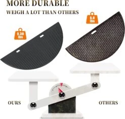 Half Moon Cast Iron Griddle For Kamado Joe Big Joe 24 Inch, Weber Summit Kamado E6/S6 Charcoal Grills -Cheap Grill Store 711T22PXoVL. AC SL1500