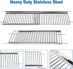 Universal Warming Rack For Most Nexgrill 3-6 Burners BBQ Gas Grills, Adjust 19.7 - 32.3'' X 6.4'', Grill Rack Parts -Cheap Grill Store 712WEZKxJrL. AC SL1500