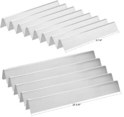 Flavorizer Bars For Weber Genesis Platinum I & II With Side Control Panel