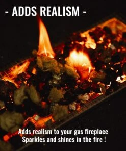 10 Oz. Gas Fireplace Embers Glowing Embers Insert For Vented, Ventless, Propane, Natural Gas Fireplace & Fire Pit -Cheap Grill Store 7135wdxtRgL. AC SL1500