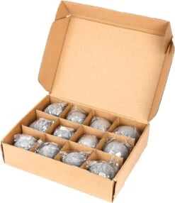 4 Inch Gray Round Ceramic Fire Balls For Fire Pit, Tempered Fire Stones For Natural Or Propane Fireplace, Set Of 12 Reusable Fireballs -Cheap Grill Store 713KWwedBOL. AC SL1500