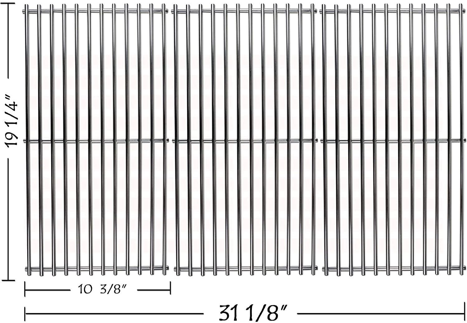 Repair Kit For Ducane 30400042, 30557401, 30557501, 30558401 Gas Grills, Burner Tube, Heat Plates Tent Sheild, Cooking Grid Grates 8 Repair Kit For Ducane 30400042, 30557401, 30557501, 30558401 Gas Grills, Burner Tube, Heat Plates Tent Sheild, Cooking Grid Grates - Image 6