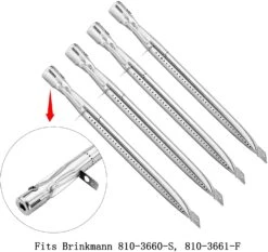 Replacement Parts Kit For Brinkman 810-3660-0, 810-3660-F, 810-3660-S, 810-3661-F Gas Grills, Burners, Heat Plates, Crossover Tubes Set 15 Replacement Parts Kit For Brinkman 810-3660-0, 810-3660-F, 810-3660-S, 810-3661-F Gas Grills, Burners, Heat Plates, Crossover Tubes Set -Cheap Grill Store 7141vkJsZIL. AC SL1500