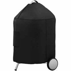 Grill Cover 7148 23'' Dia Fits Weber 18 1/2'', One-Touch Silver, Gold 18'' Charcoal Kettle Grills