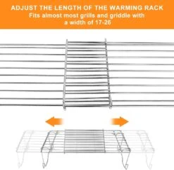 Universal Warming Rack For Blackstone 17/22 Inch Griddle, For Most 17"-26" Griddle/Gas Grill, Adjustable Top Grill Rack -Cheap Grill Store 714Dt12W6kL. AC SL1500