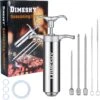 304 Stainless Steel Marinade Meat Injector Kit With 2-oz Large Capacity Barrel With 3 Commercial Marinade Needles 2 304 Stainless Steel Marinade Meat Injector Kit With 2-oz Large Capacity Barrel With 3 Commercial Marinade Needles -Cheap Grill Store 714xKiQV 0L. AC SL1500