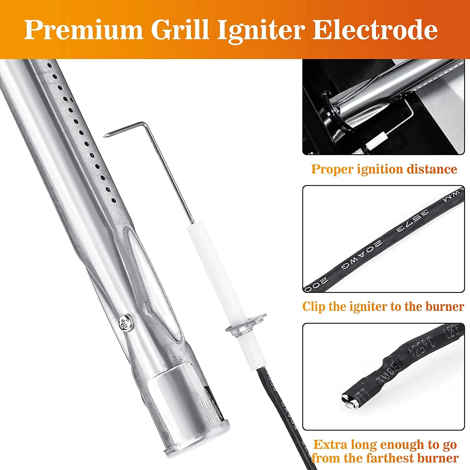 Repair Parts Kit For Members Mark 2 Burner MM-G2001-AB Gas Grill 6 Repair Parts Kit For Members Mark 2 Burner MM-G2001-AB Gas Grill - Image 4