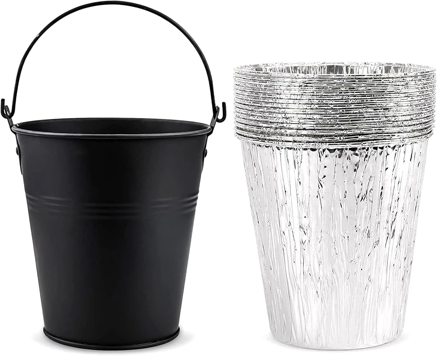 Drip Gease Bucket And 15 Pack Disposable Foil Liners For Most Pit Boss Wood Pellet Smoker Grills 3 Drip Gease Bucket And 15 Pack Disposable Foil Liners For Most Pit Boss Wood Pellet Smoker Grills