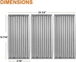 Emitter Plates For Char-Broil 3 Burner 463270512, 463270912, 463271912, 463232011, 463257111, 463270911, 463257110, 463270910 Gas Grill 13 Emitter Plates For Char-Broil 3 Burner 463270512, 463270912, 463271912, 463232011, 463257111, 463270911, 463257110, 463270910 Gas Grill -Cheap Grill Store 715XYhRVmTL. AC SL1500 d9d9710b 74b3 452a a4f7 5f75d48db6b0