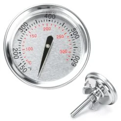 7581 Thermometer 60540 Fits All Weber Spirit I & II 200 & 300 Series Grills, Q Series And Charcoal Grills