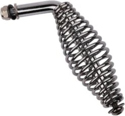 5" Spring Handle With 1/2" Steel Rod For BBQ Pits Trailers, Custom Metal Projects, Custom Built Grills, Smokers, Pits, Wood Stoves, Cabinets