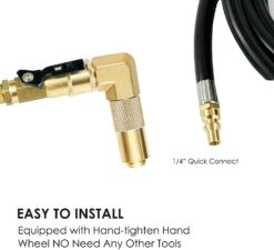 12 Feet Propane Hose 1/4'' Female Quick Connect Fits Blackstone 17/22 Griddles -Cheap Grill Store 718HKYAc KL. AC SL1500