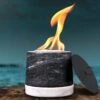 Mini Indoor Marble Tabletop Fire Pit, Clean Burning, Portable Table Top Fireplace Fire Bowl For Smores Home Decor Outdoor Patio Backyard Garden Decor -Cheap Grill Store 718pRUi3IKL. AC SL1500