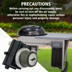 Igniter Kit 65737 For Weber Performer Platinum And Performer Deluxe(2013 And Newer), Electronic 2-Outlet Ignition Kit Replaces For Weber 65737 -Cheap Grill Store 71A124owbwL. AC SL1500