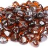 Amber Fire Glass Diamonds Luster Reflective Tempered Rocks For Fire Pit, 10 Pounds 1 Inch For Natural Or Propane Fireplace -Cheap Grill Store 71AiMZ3vm L. AC SL1500