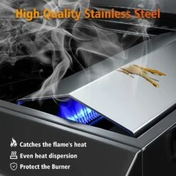 Heat Tent Plates For Nexgrill 820-0033, 820-0015, 820-0007, Cuisinart CGG-608 Portable Gas Grills -Cheap Grill Store 71BHA9zHxWL. AC SL1500