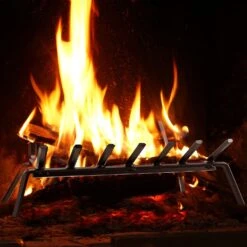 Fireplace Inserts Grates 30 Inch Wide Heavy Duty Solid Steel Wood Holder Rack For Indoor & Outdoor Kindling Wood Stove Hearth Burning Rack -Cheap Grill Store 71BQufmkmOL. AC SL1500 57d4dc6c de8f 4222 95b8 b63245caa9c8