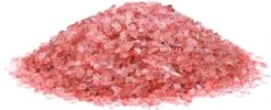 Pink Crushed Fire Glass Reflective Tempered Pebbles Gravel Marbles For Crafts Resin Art, Garden Decoration, Fireplace, 2 Pounds Jar 3-6mm