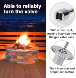 Universal Valve Key For Gas Fireplaces, Polished Gas Fireplace Keys For Fire Pits, Fits 1/4" & 5/16" Turn Ball Valve, 3-Inch, 2 PCS 10 Universal Valve Key For Gas Fireplaces, Polished Gas Fireplace Keys For Fire Pits, Fits 1/4" & 5/16" Turn Ball Valve, 3-Inch, 2 PCS -Cheap Grill Store 71Dq12XsoLL. AC SL1500